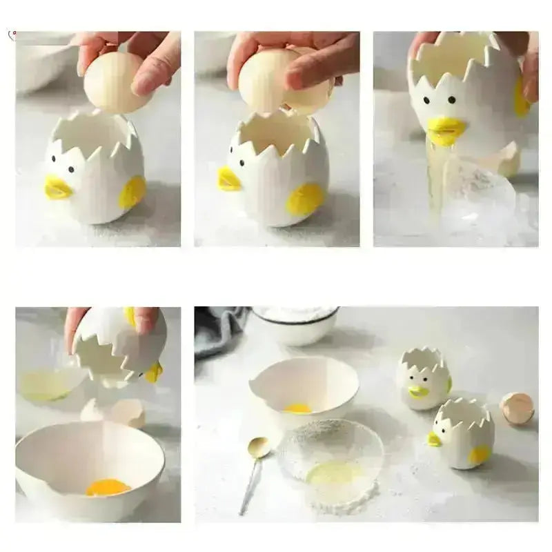 Cute Ceramic Egg Separator - HuxoHome