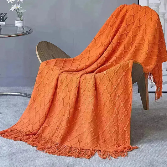 Soft Touch Premium Knitted Throw Blankets