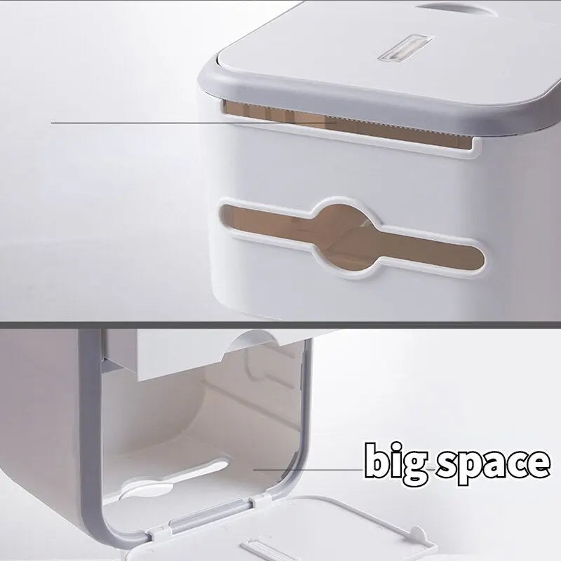 Multi Function Toilet Paper Holder - HuxoHome
