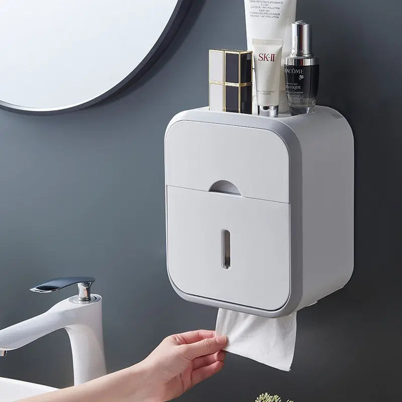 Multi Function Toilet Paper Holder - HuxoHome