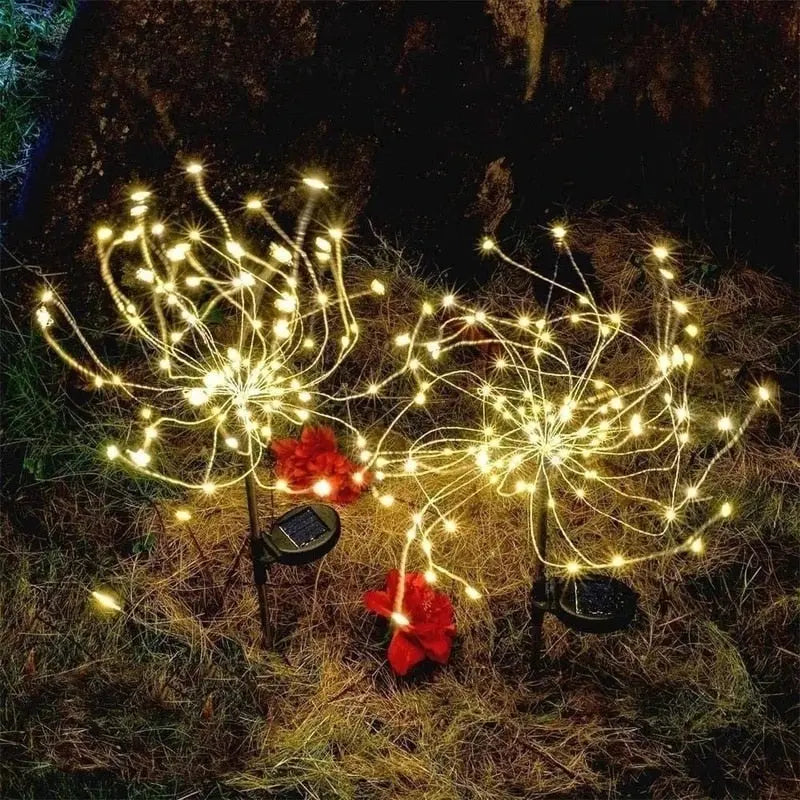 Solar Garden Fairy Lights - HuxoHome