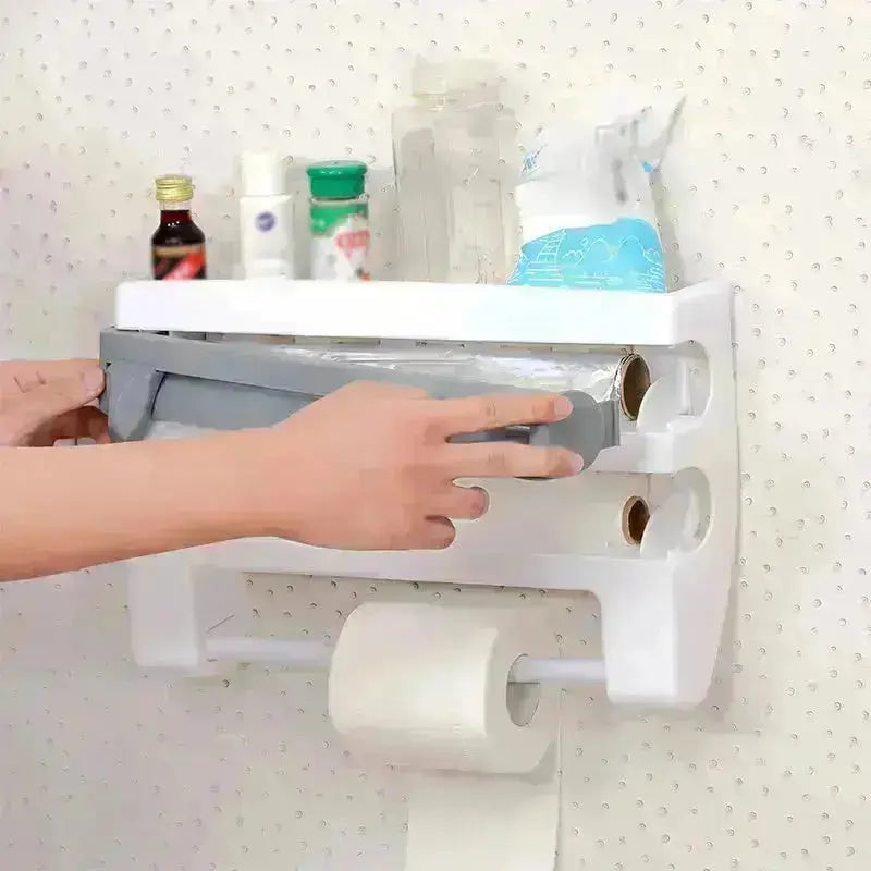 Wall Mount Paper Towel Holder - HuxoHome