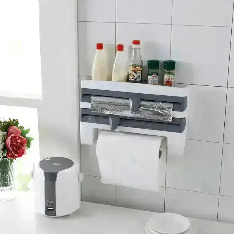 Wall Mount Paper Towel Holder - HuxoHome