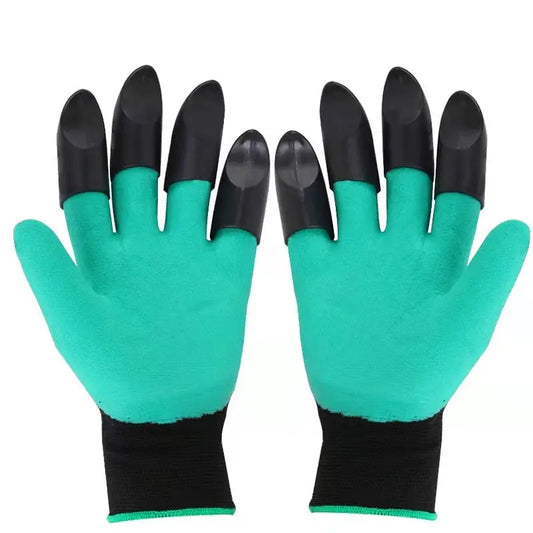 2-Pack Clawed Garden Digging Gloves for Efficient Gardening