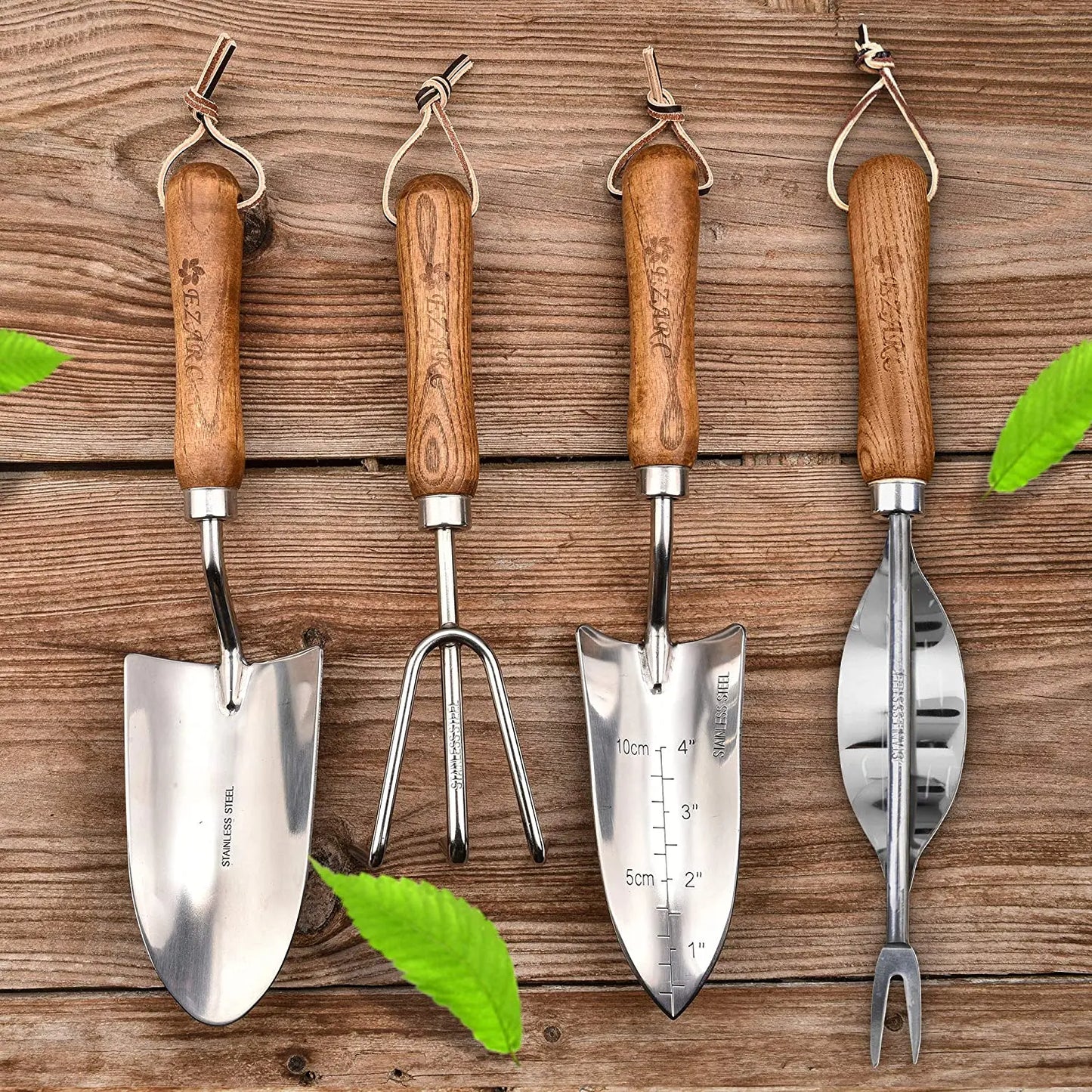 4-Piece Garden Tools Set for Easy Plant Care