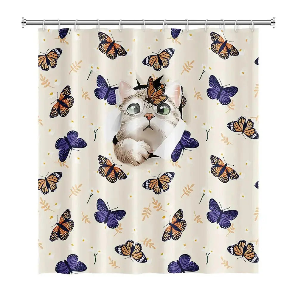 Animal Print Shower Curtain - HuxoHome