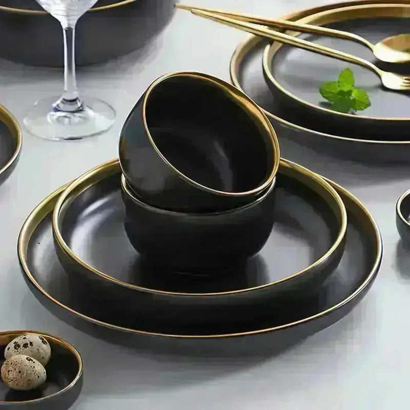 Ceramic Dinnerware Sets - HuxoHome