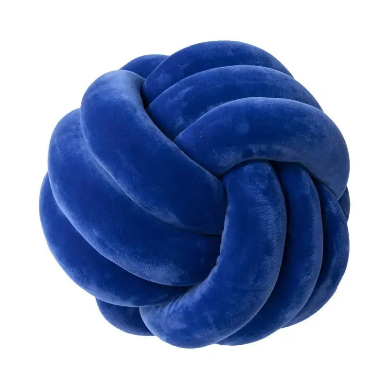Chic Knot Ball Pillows for Modern Decor