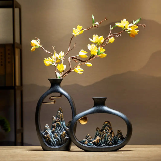 Artisan Crafted Decorative Vase for Unique Centerpieces