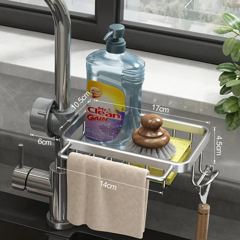 Kitchen or Bathroom Sink Drain Rack - HuxoHome