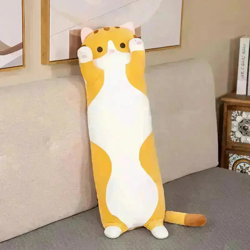 Long Cat Plush Pillow - HuxoHome