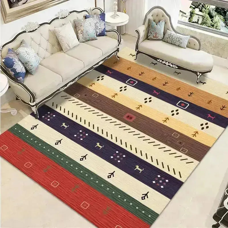 Retro Style Non-slip Carpet - HuxoHome