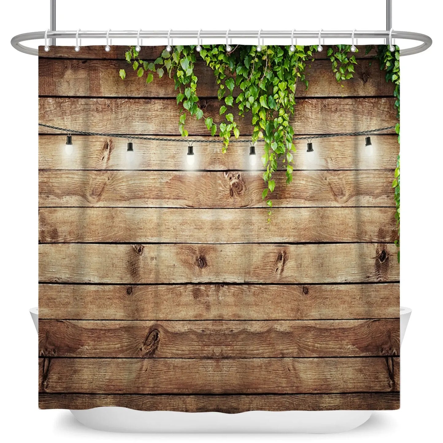 Rustic Shower Curtain - HuxoHome