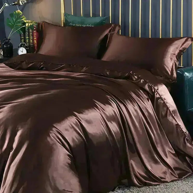 Silk Bedding Set - HuxoHome