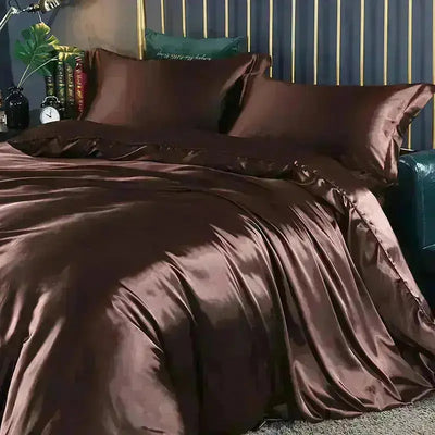 Silk Bedding Set - HuxoHome