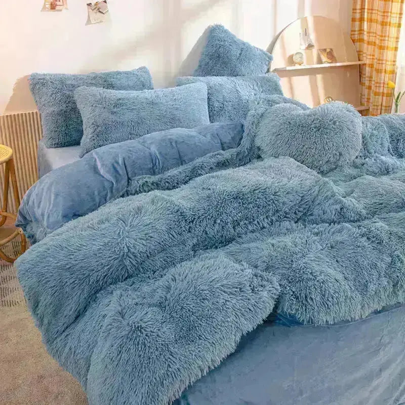 Soft Fluffy Bedding Set - HuxoHome