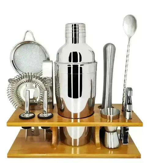 Stainless Steel Cocktail Shaker Set - HuxoHome