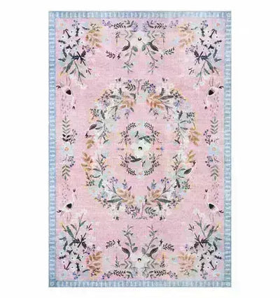 Vintage Flower Art Carpet - HuxoHome