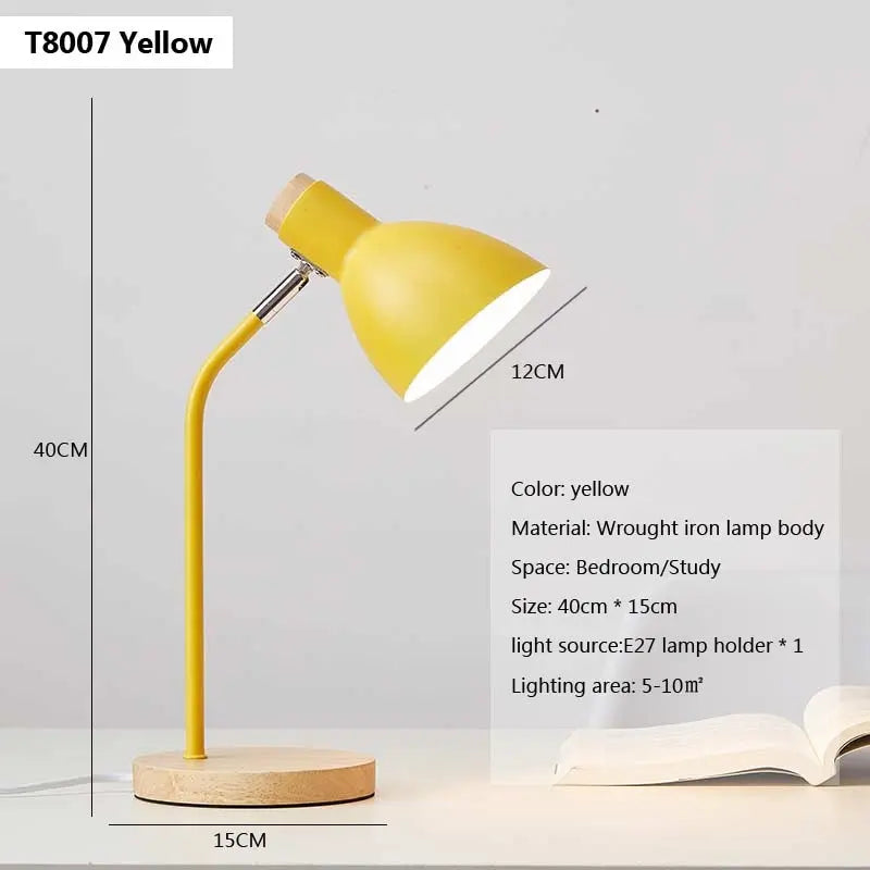 Wood Creative Table Lamp - HuxoHome